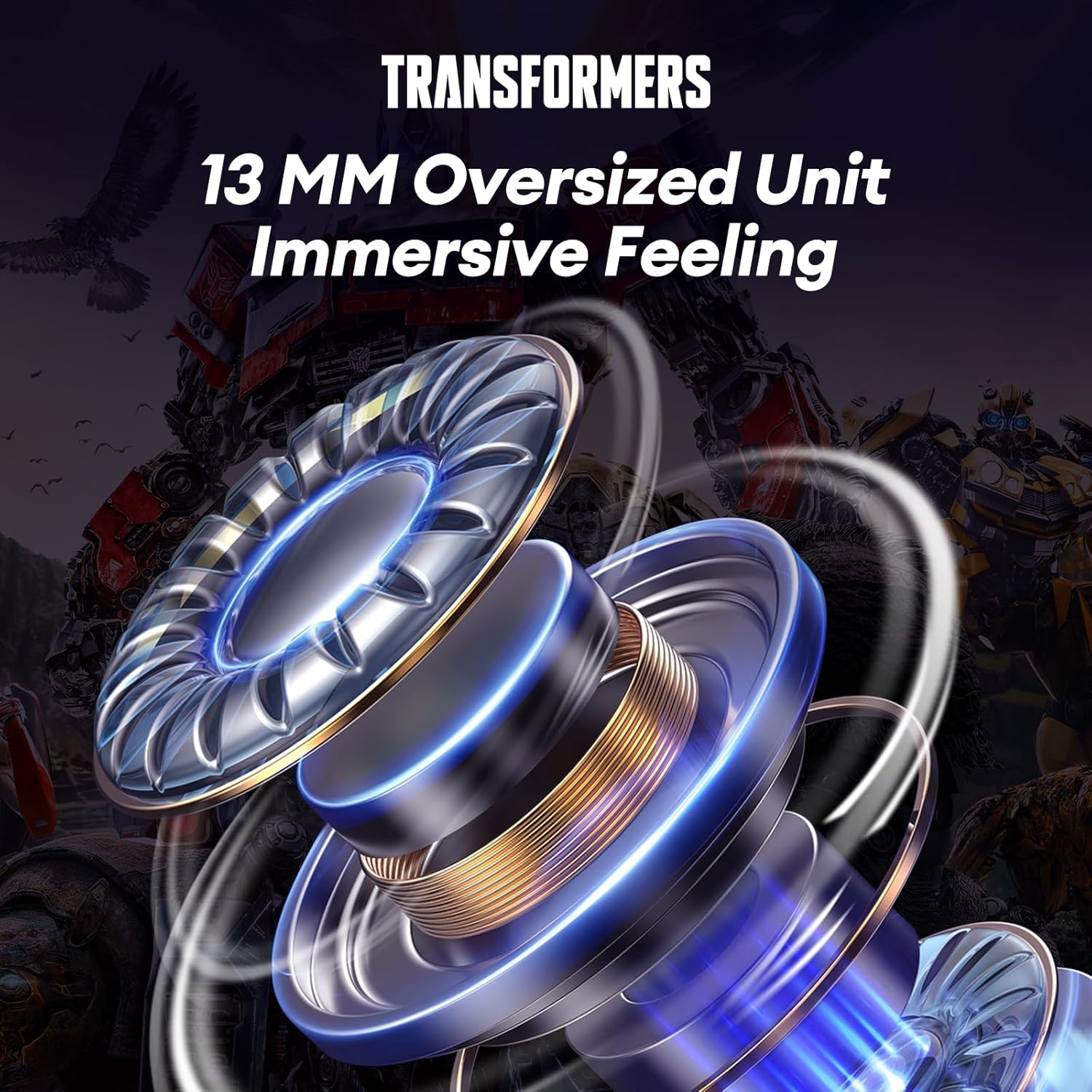 Transformers AI Translation Earbuds 3-in-1 Translator Earbuds Real Time 144 Language & Accents Translating Ear Buds Bluetooth 5.4, Audifonos Traductores Inglés Español, TF-T01 Yellow Bumblebee
