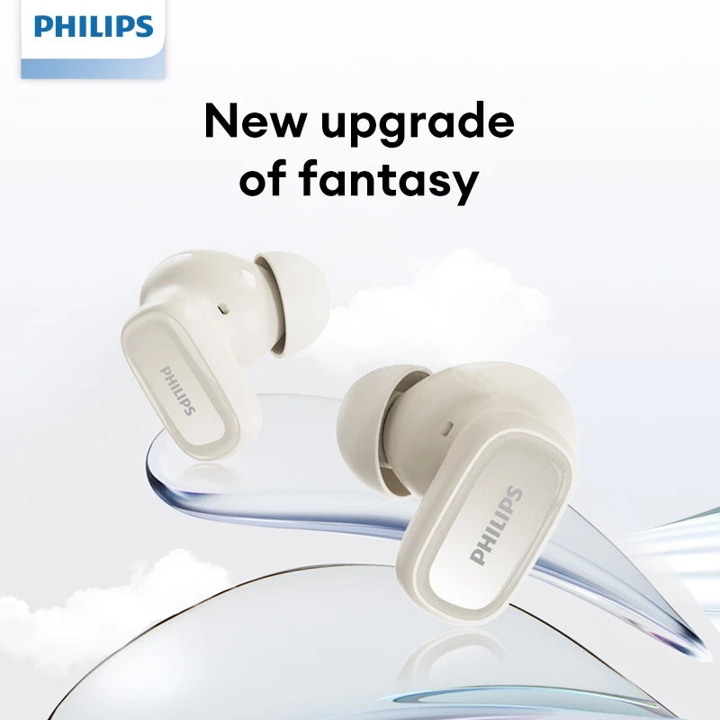 PHILIPS TAT2569 Earphones Bluetooth 5.4 AI intelligent noise reduction call lossless sound quality long battery life in-ear Bluetooth headset
